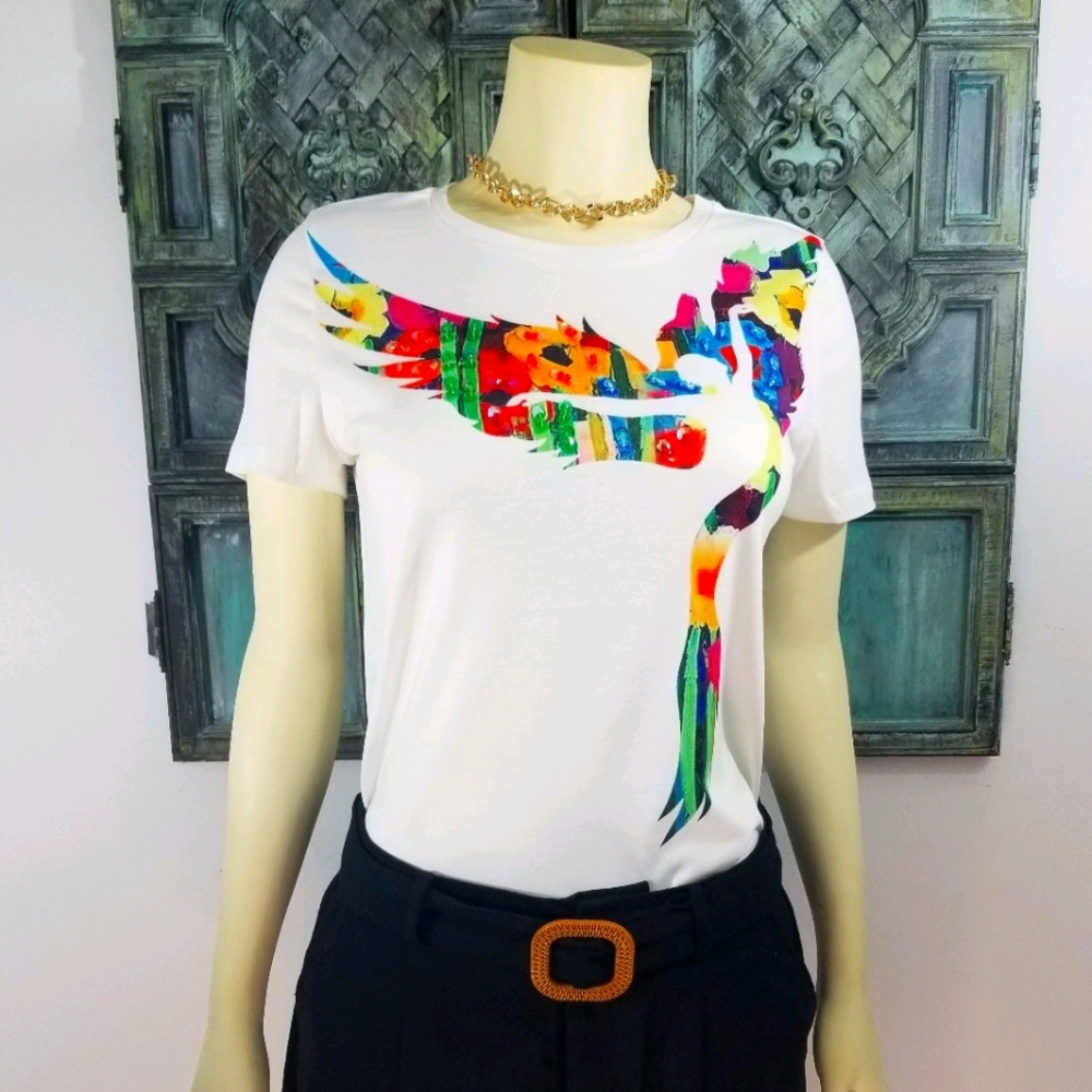 Ballerina/Phoenix Sequined Embellished Shirt